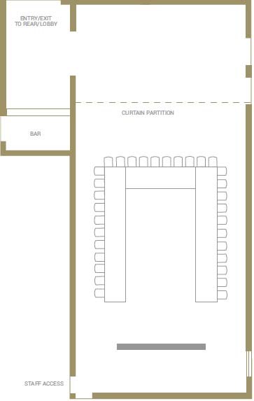 Wellington Room Floorplans