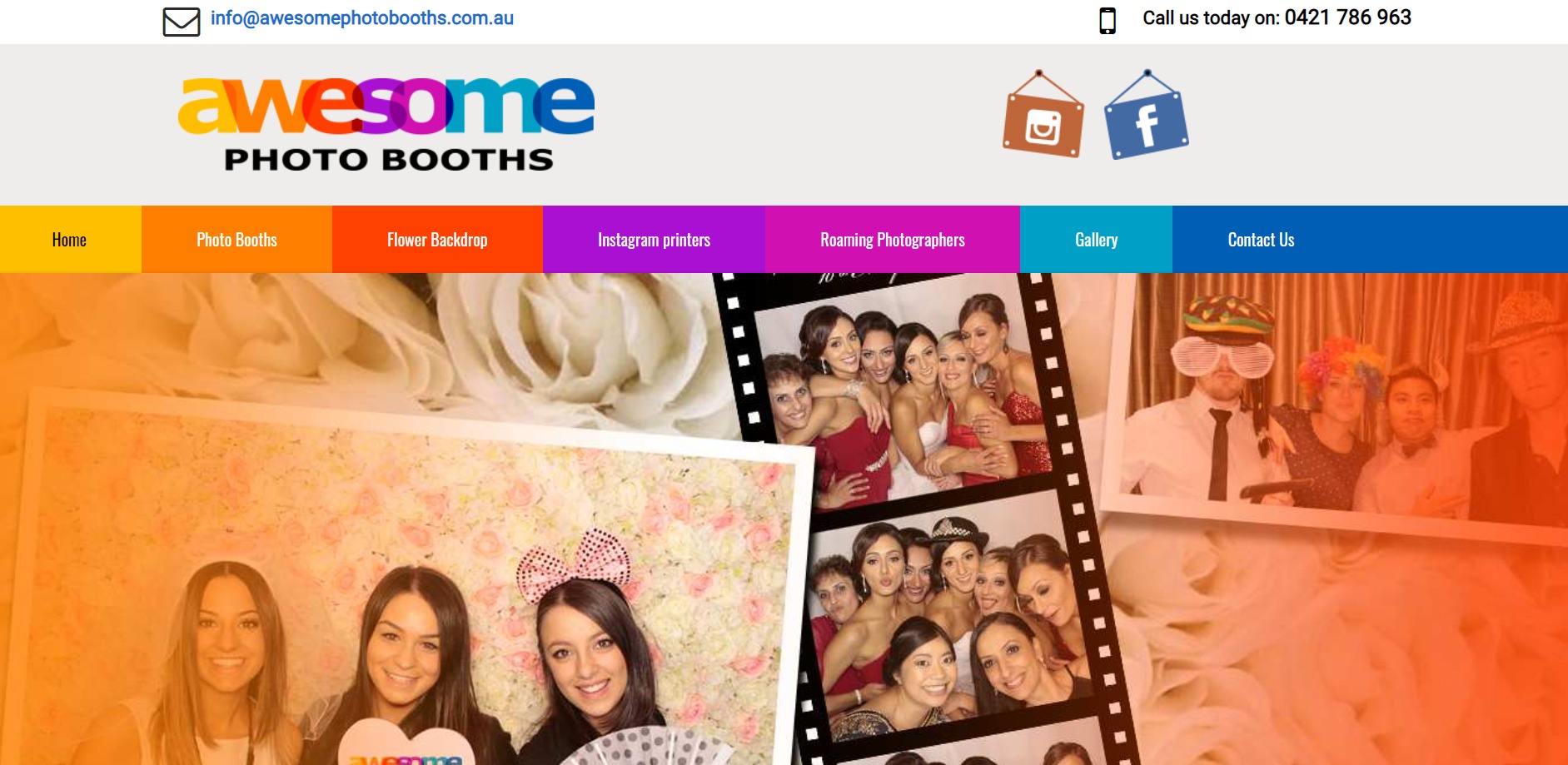 Awesome Photo Booths Melbourne