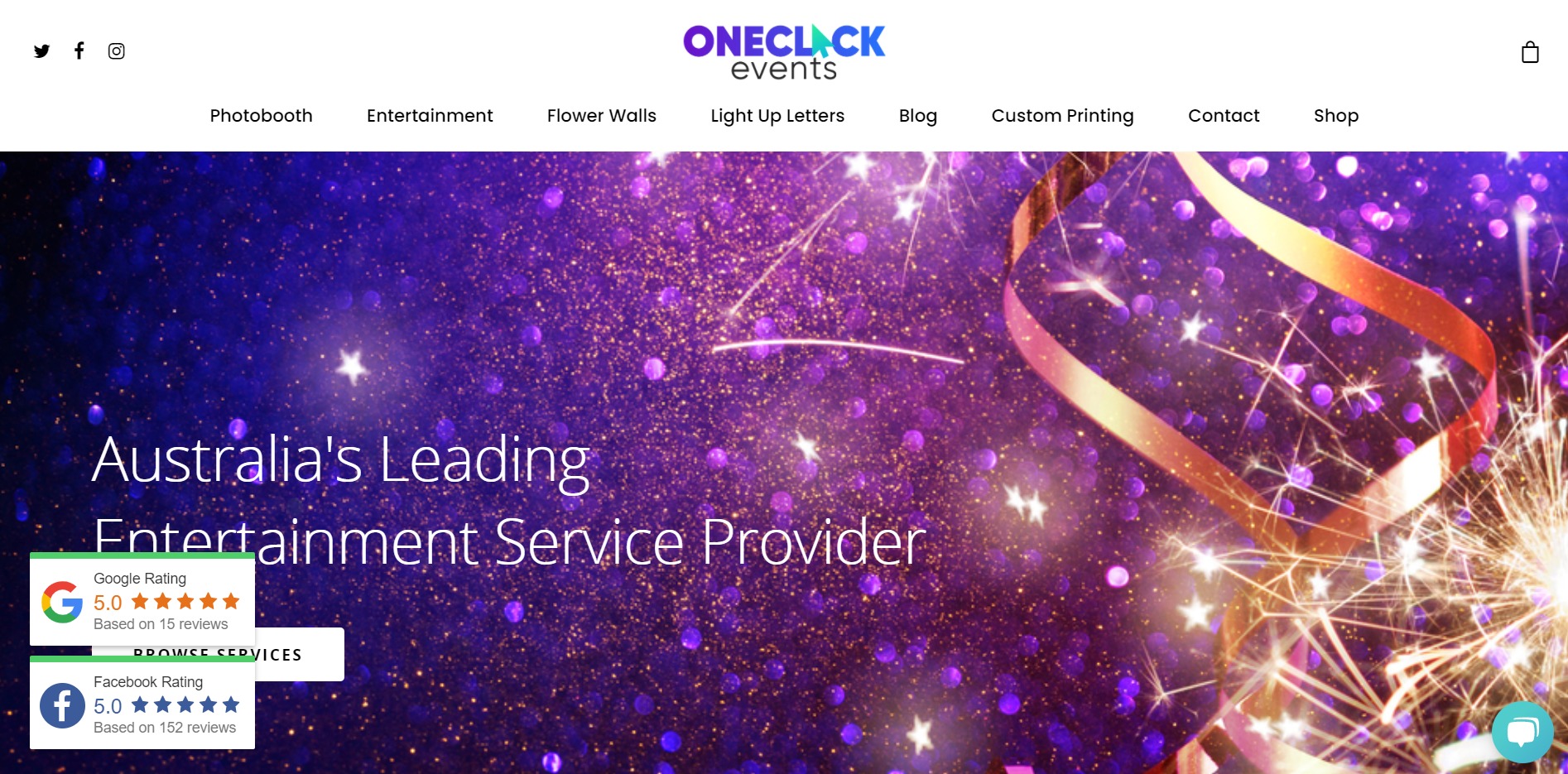 One Click Events