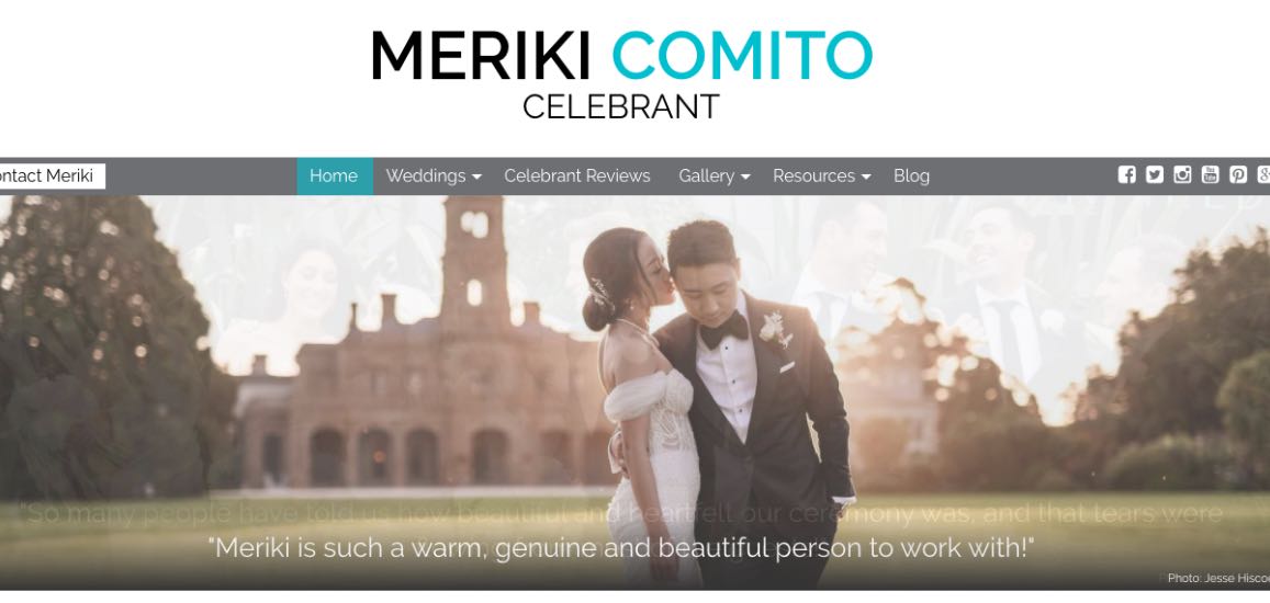 Meriki Comito Wedding Celebrant Melbourne