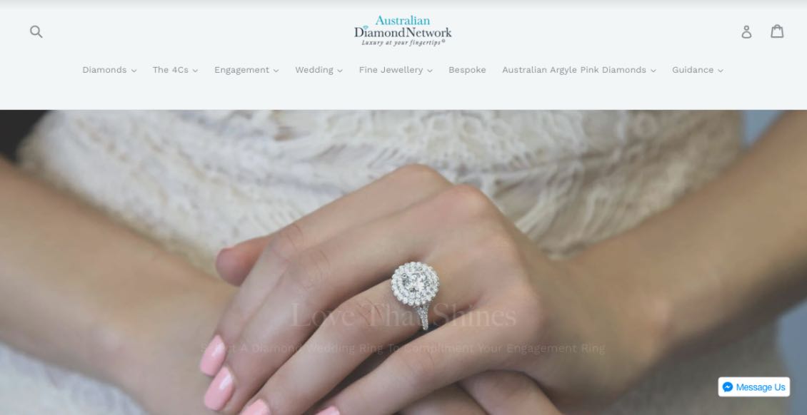 Australian Diamond Network Wedding Jewellery Shop Melbourne