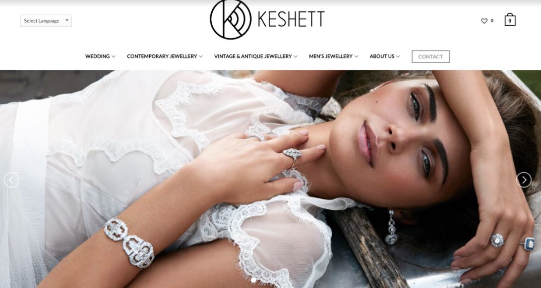 Keshett Wedding Jewellery Shop Melbourne