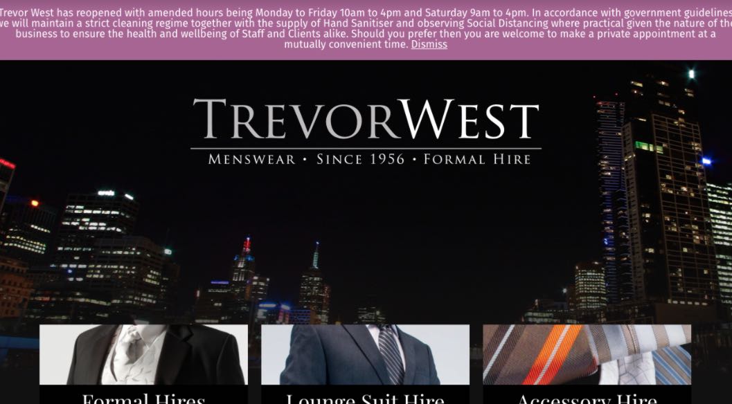 Trevor West Flower Girl Dress Shop Melbourne