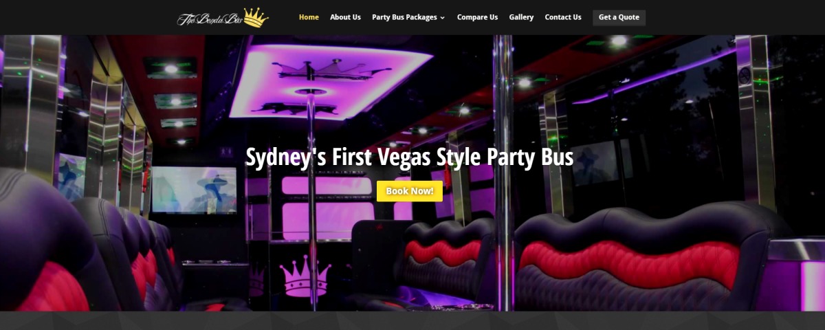 Benda Party Bus Bucks Night Sydney