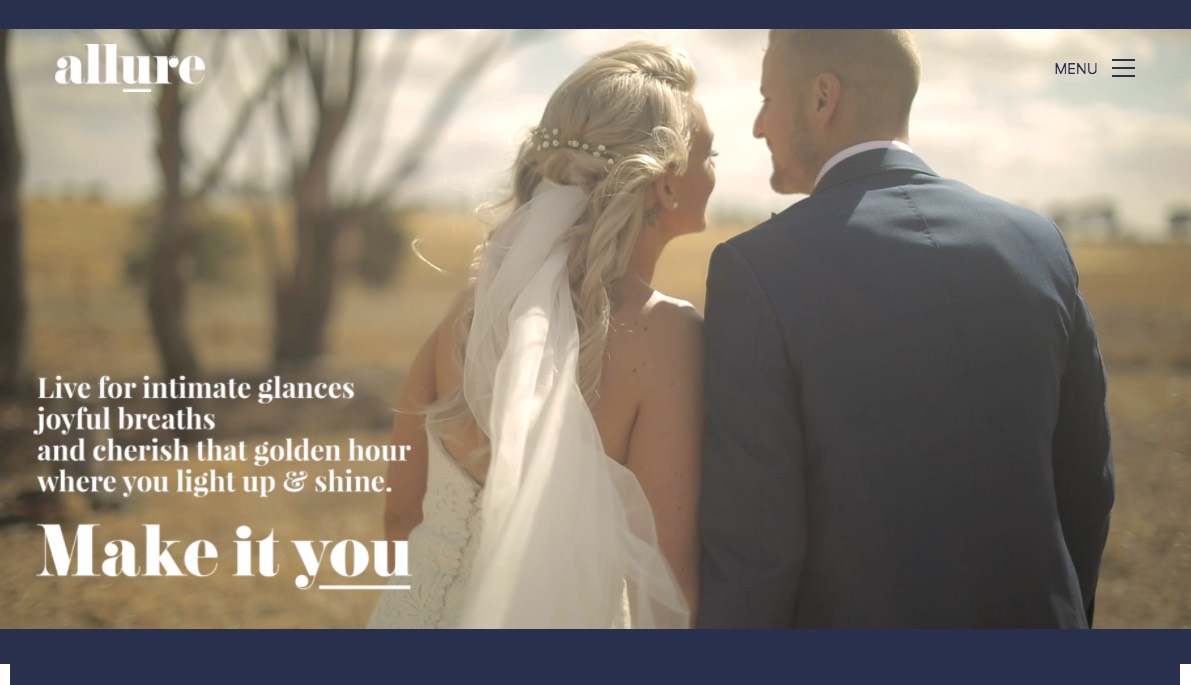 Allure Productions Wedding Video Production Company Melbourne