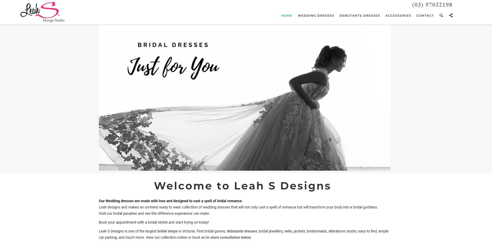 Deb dress with straps - Leah S Designs Deb, Bridal in Melbourne
